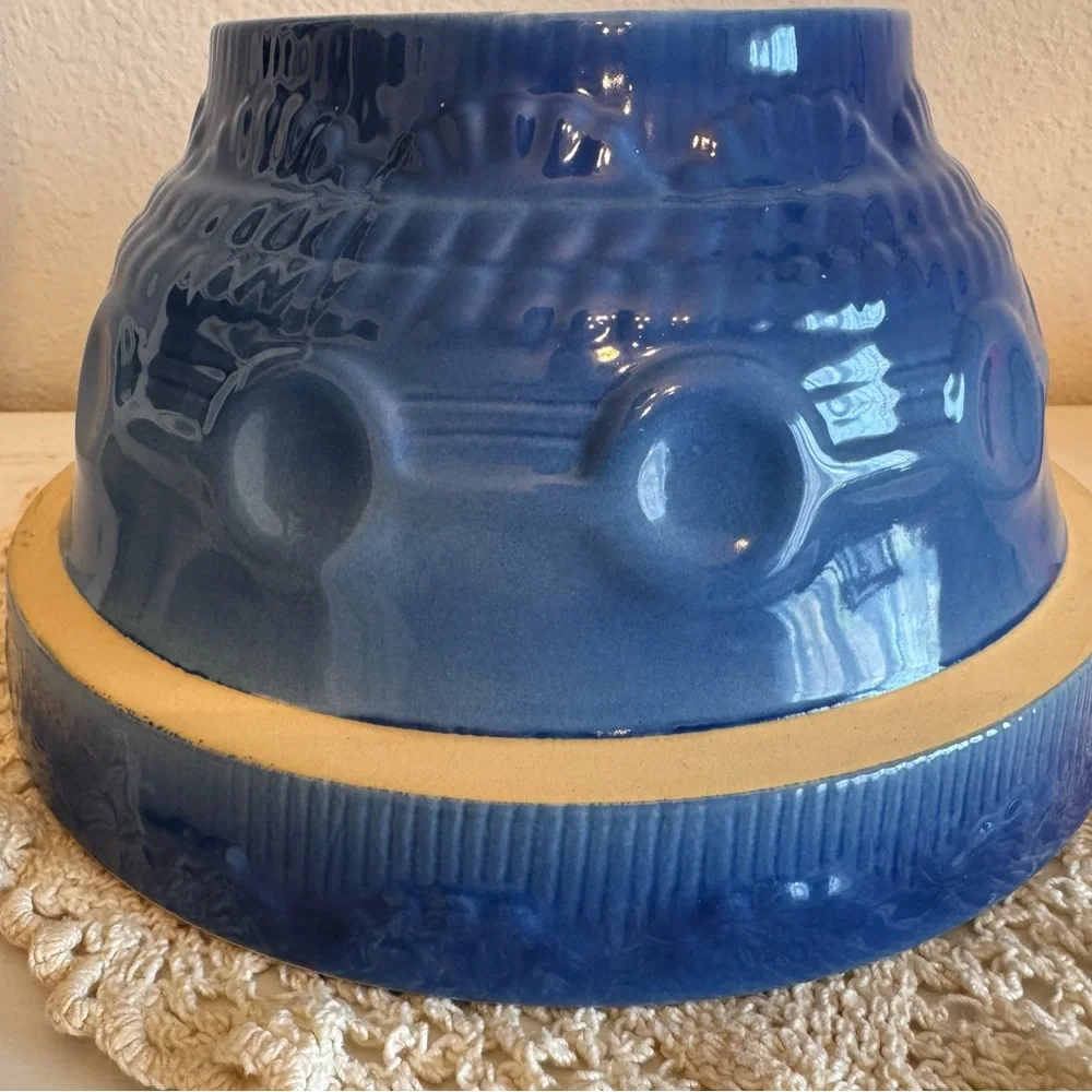 Vintage Blue Stoneware Bowl Set - Picture 8 of 16